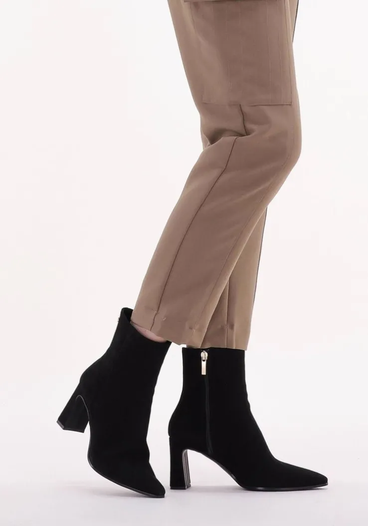 zwarte notre-v enkellaarsjes 18739