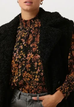 zwarte notre-v gilet teddy gilet