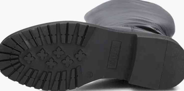 zwarte notre-v hoge laarzen dunga ball-66