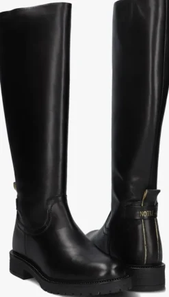 zwarte notre-v hoge laarzen dunga ball-66