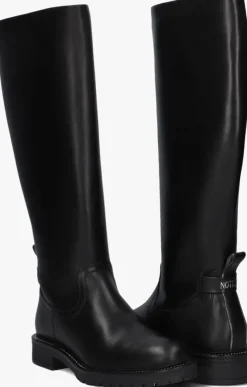 zwarte notre-v hoge laarzen dunga ball-66