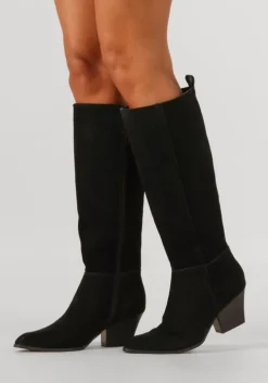 zwarte notre-v hoge laarzen shn80672-02