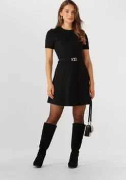 zwarte notre-v hoge laarzen shn80672-02