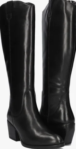 zwarte notre-v hoge laarzen ki-4691