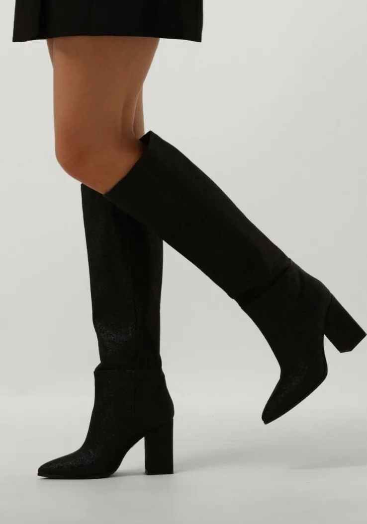 zwarte notre-v hoge laarzen x florine