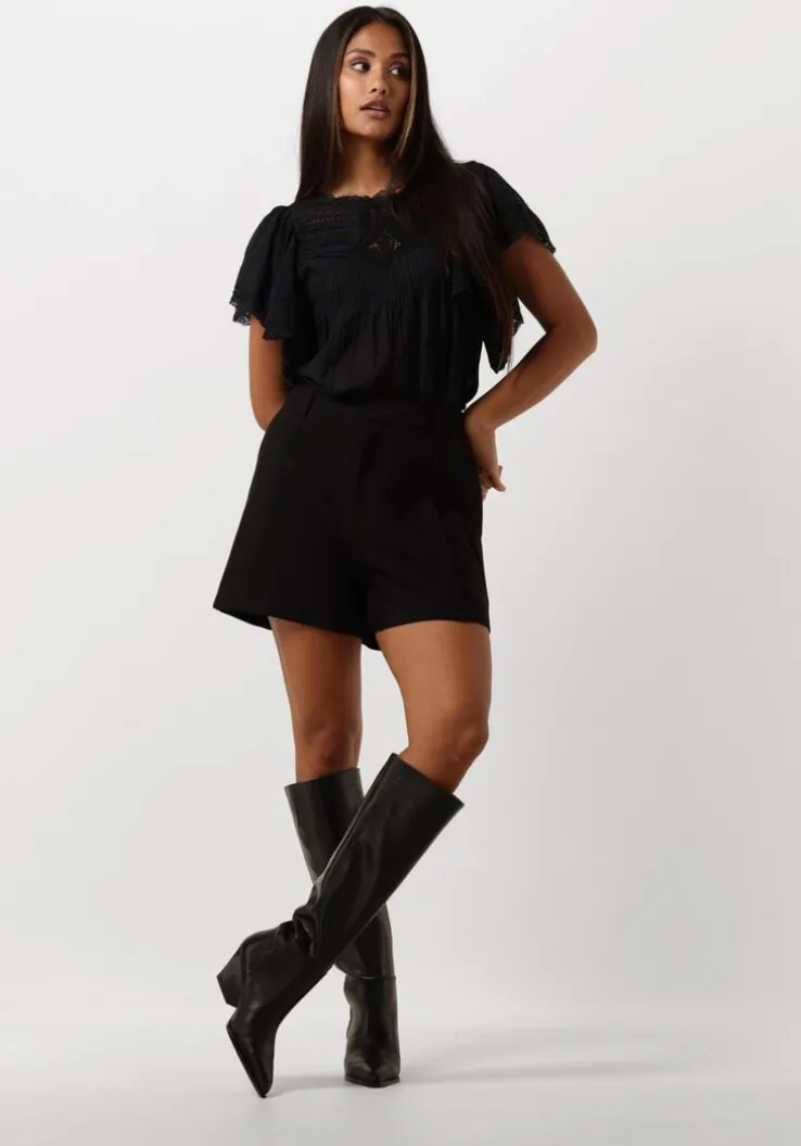 zwarte notre-v korte broek nv-dorina