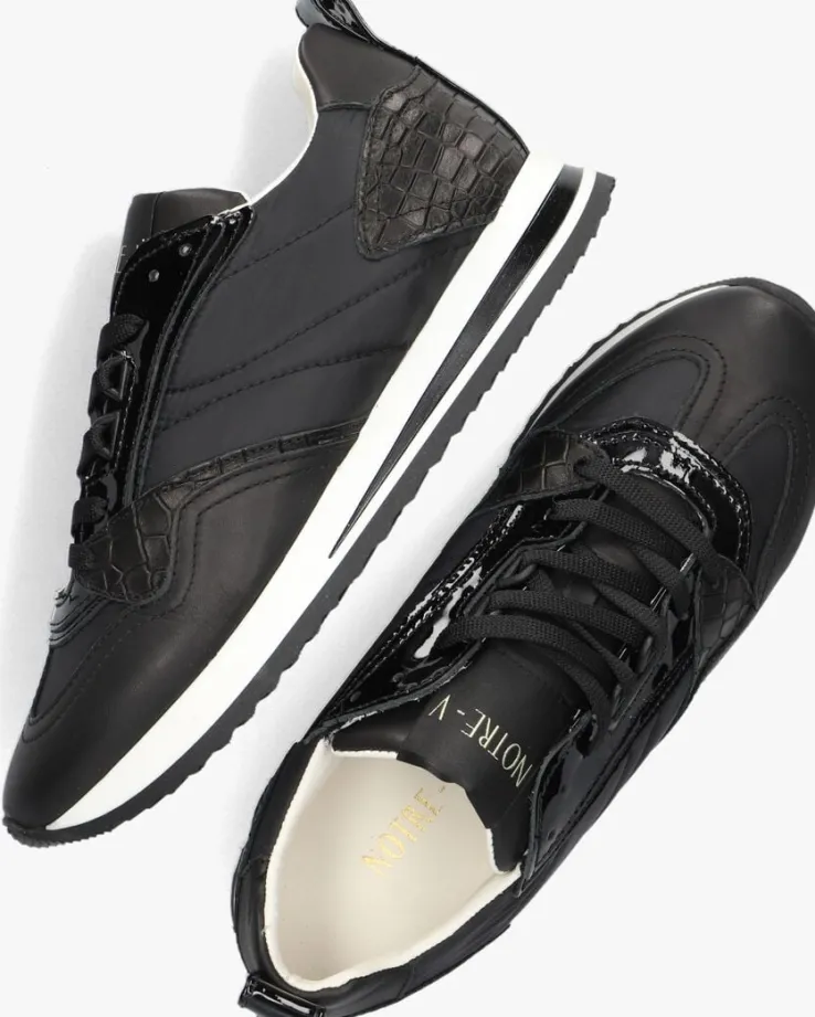 zwarte notre-v lage sneakers 05-51