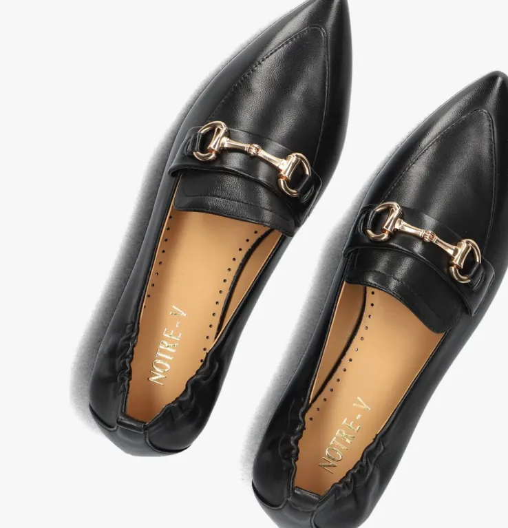 zwarte notre-v loafers 8015