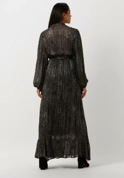 zwarte notre-v maxi jurk maxi dress nv-alix