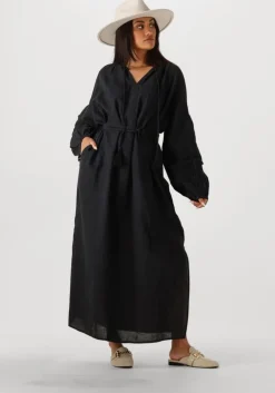 zwarte notre-v maxi jurk nv-freda