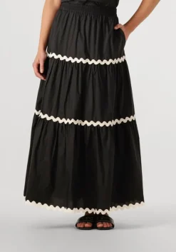 zwarte notre-v maxirok nv-francesca