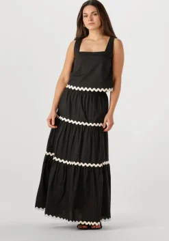 zwarte notre-v maxirok nv-francesca