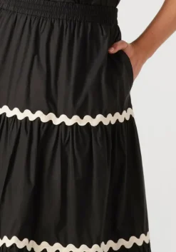 zwarte notre-v maxirok nv-francesca