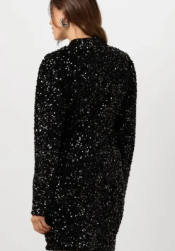 zwarte notre-v mini jurk nv-emani