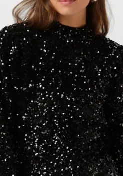 zwarte notre-v mini jurk nv-emani