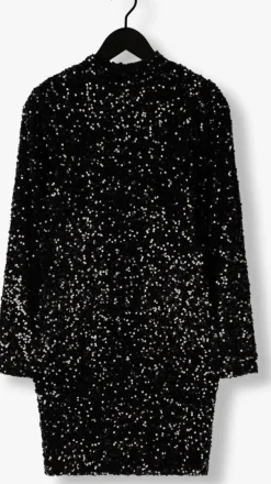 zwarte notre-v mini jurk nv-emani