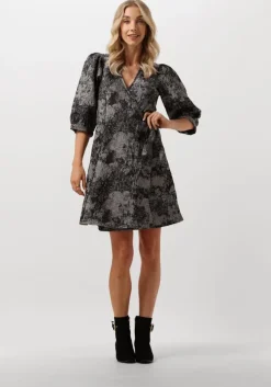 zwarte notre-v mini jurk nv-alay