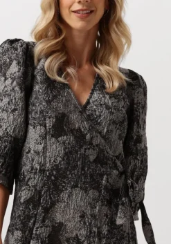 zwarte notre-v mini jurk nv-alay