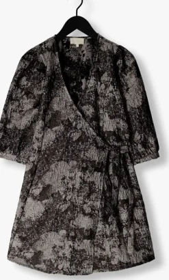 zwarte notre-v mini jurk nv-alay