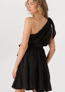 zwarte notre-v mini jurk nv-flora