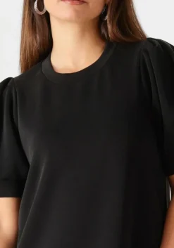 zwarte notre-v mini jurk nv-florentine