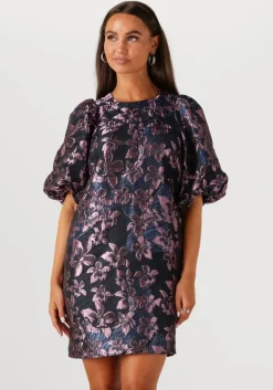 zwarte notre-v mini jurk nv-giselda