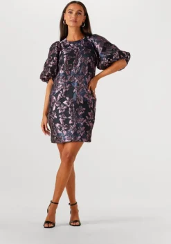 zwarte notre-v mini jurk nv-giselda