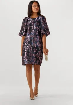 zwarte notre-v mini jurk nv-giselda