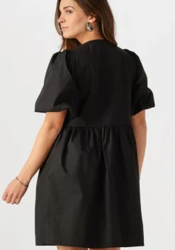 zwarte notre-v mini jurk nv-fredrika