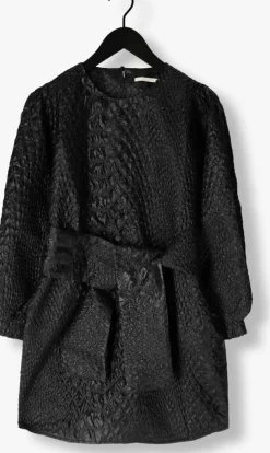 zwarte notre-v mini jurk nv-brigit mini dress