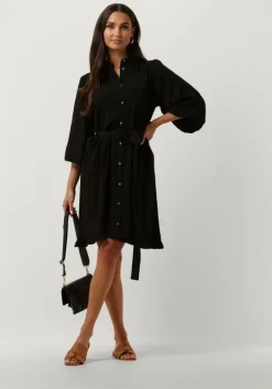 zwarte notre-v mini jurk nv-duno