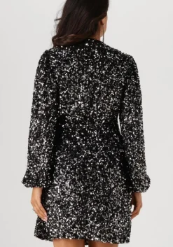 zwarte notre-v mini jurk nv-elena