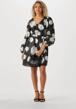 zwarte notre-v mini jurk nv-france