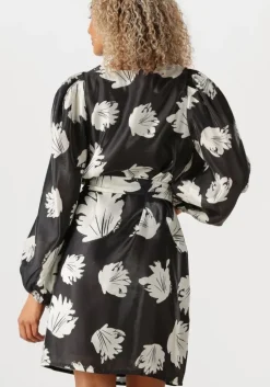 zwarte notre-v mini jurk nv-france