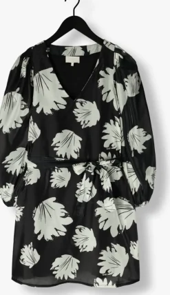 zwarte notre-v mini jurk nv-france