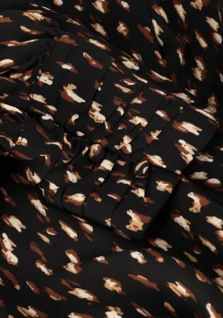 zwarte notre-v mini jurk nv-eline