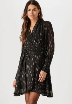 zwarte notre-v mini jurk nv-els