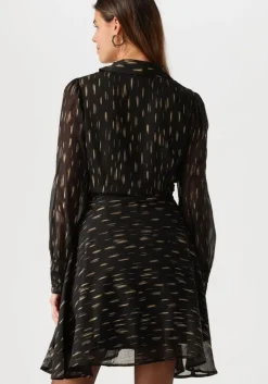 zwarte notre-v mini jurk nv-els