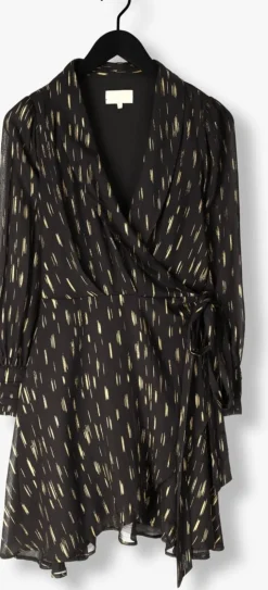 zwarte notre-v mini jurk nv-els