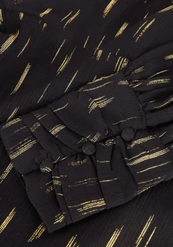 zwarte notre-v mini jurk nv-els