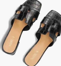 zwarte notre-v muiltjes as-16621