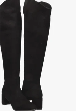 zwarte notre-v overknee laarzen 8597