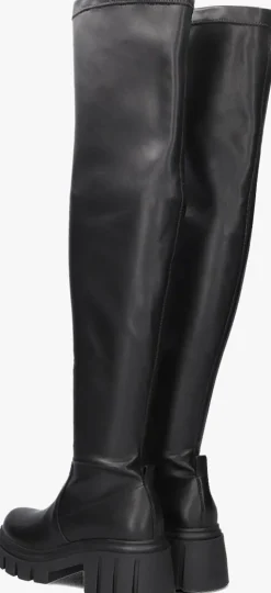 zwarte notre-v overknee laarzen 297009