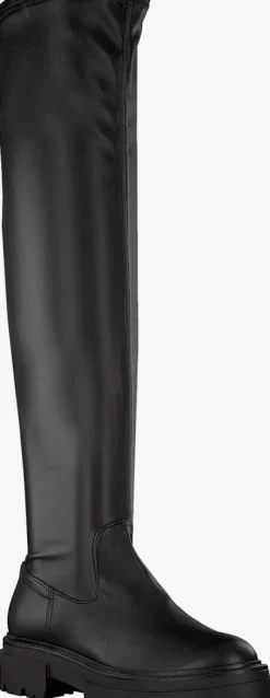 zwarte notre-v overknee laarzen 01-6100