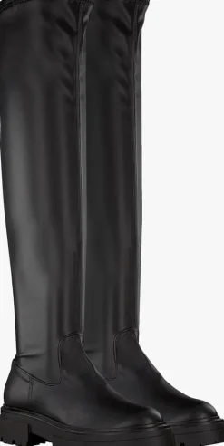 zwarte notre-v overknee laarzen 01-6100