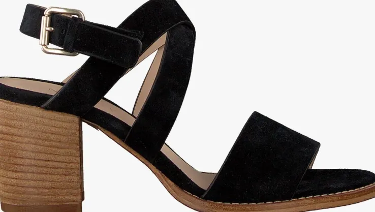 zwarte notre-v platte sandalen 4611