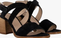 zwarte notre-v platte sandalen 4611