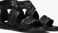 zwarte notre-v platte sandalen 1gamba102