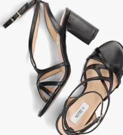zwarte notre-v sandalen 22527