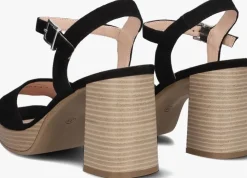 zwarte notre-v sandalen 51303